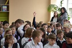 Юные слушатели живо заинтересовались природой Красноярского края.