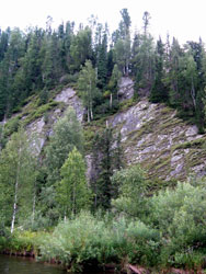 Один из них - Маралья скала, расположенная в Ермаковском районе
